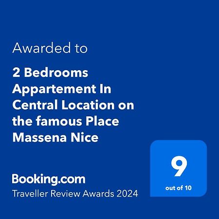 2 Bedrooms Appartement In Central Location On The Famous Place Massena Nice Exterior photo