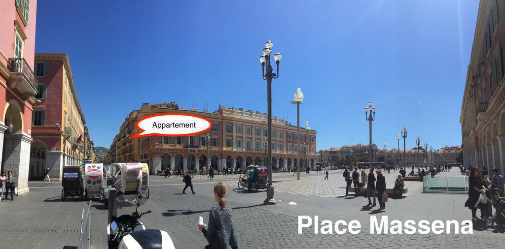 2 Bedrooms Appartement In Central Location On The Famous Place Massena Nice Exterior photo